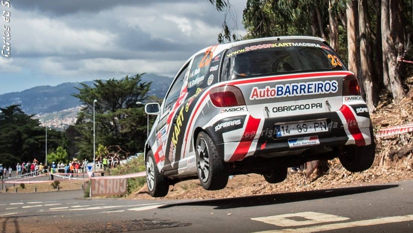 Imagem de Tiago Neves de Toyota Yaris no campeonato de ralis e rampas em  2017