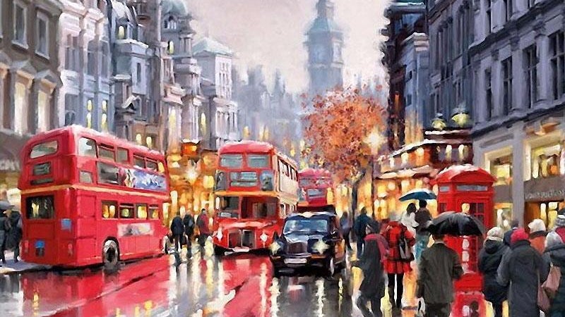 Imagem de Londres, ou “o outro lado  do espelho” – Dora Nunes Gago