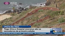 Imagem de Tiago Silva e Susana Lourenço foram os vencedores da primeira edição do Cristo Rei Trail