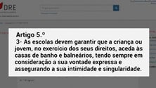 Nova lei promove a igualdade de género nas escolas [Vídeo]