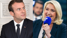 Imagem de Macron tem entre 10% e 15% de vantagem