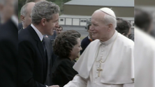 Imagem de Papa visitou os Açores em maio de 1991 (Vídeo)