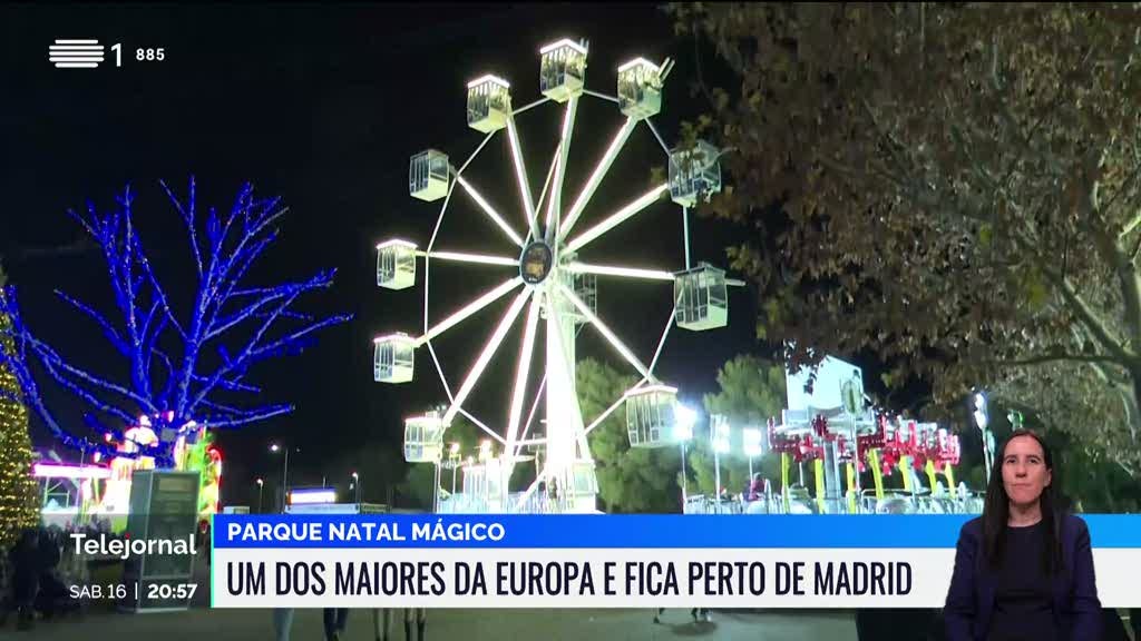 Um dos maiores parques temáticos do Natal na Europa fica perto de Madrid