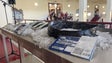 Imagem de Praça do Peixe com placas com códigos de barras com informação relativa ao pescado (vídeo)