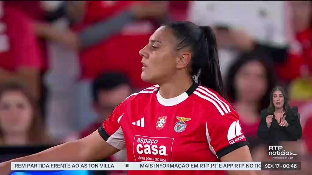 Liga dos Campeões feminina. Benfica continua sem pontuar