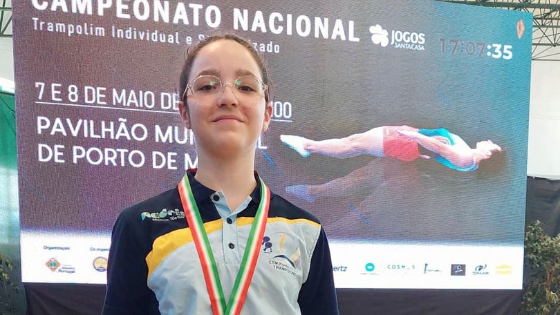 Madeirense conquista bronze nos Trampolins