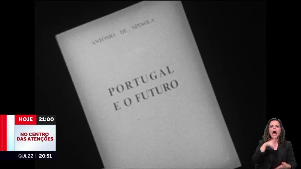 "Portugal e o Futuro". Livro foi publicado a 22 de fevereiro de 1974