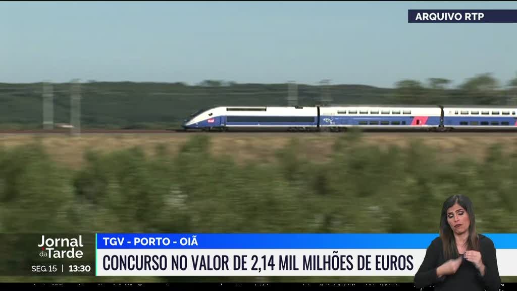 Concurso TGV. Interessados podem concorrer até 13 de junho