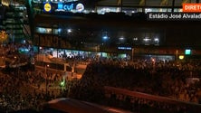 Confrontos no Estádio de Alvalade (vídeo)