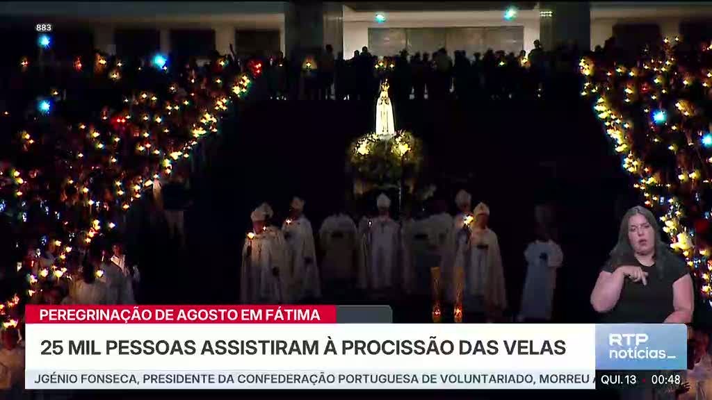 25 mil na Procissão das Velas ouvem apelo do Núncio à inclusão