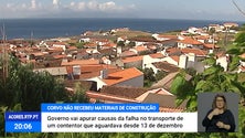 Imagem de Ilha do Corvo não recebeu materiais de construção [Vídeo]