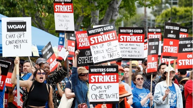 Greve em Hollywood está a custar milhões