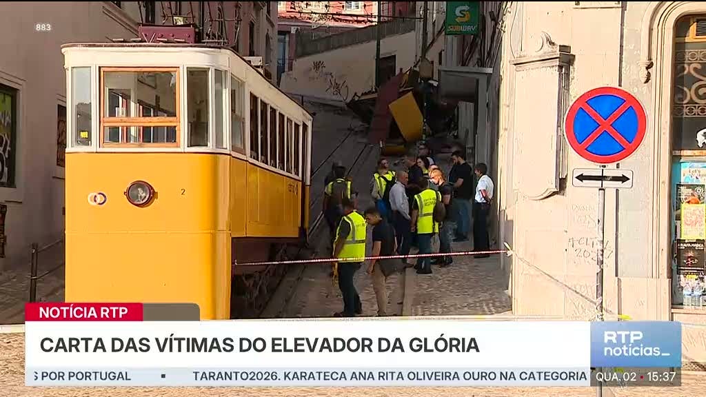 Imagem de Elevador da Glória. Vítimas do acidente queixam-se de falta de apoios em carta aberta