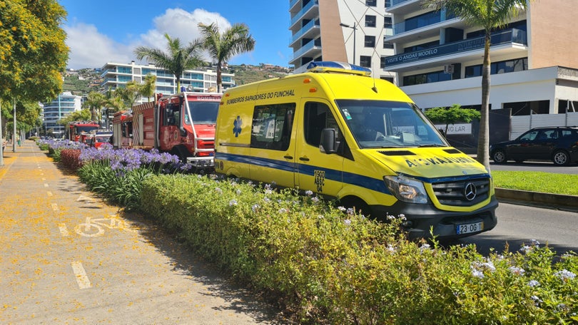 Simulacro no antigo Madeira Palácio