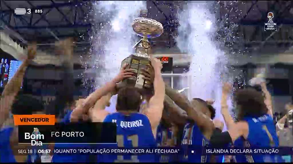 Basquetebol. FC Porto conquista a Taça de Portugal