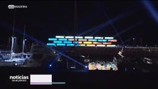 Imagem de Céus do Funchal iluminados pela «Génesis» (vídeo)