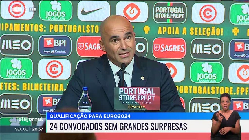 Conheça os convocados para os próximos jogos da seleção portuguesa
