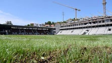 Imagem de Inspetor da Liga fez vistoria ao relvado nos Barreiros