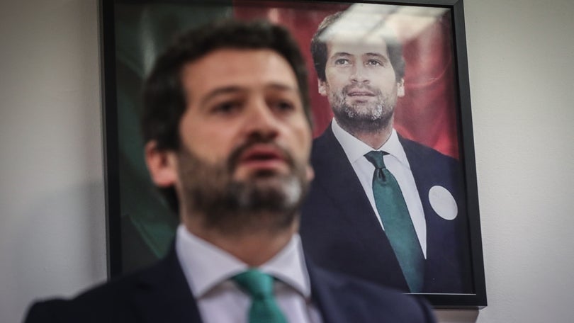 Imagem de André Ventura reeleito presidente do Chega
