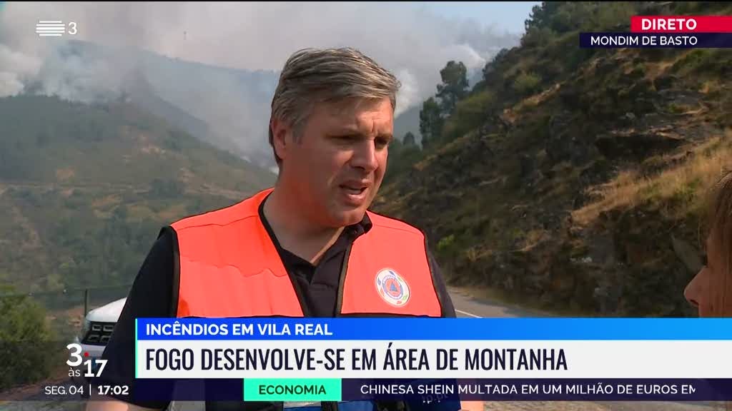 Mondim de Basto. Autarca avisa que apoio aéreo é essencial
