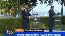 Imagem de Marcelo e Albuquerque fazem discurso oficial (vídeo)