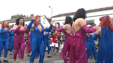 Carnaval: Dança dos Amigos da Maia em Santa Maria