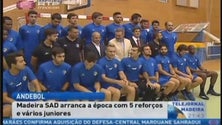 Madeira Andebol SAD com 5 novos reforços (Vídeo)