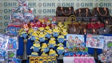 Imagem de GNR apreende material contrafeito no Funchal