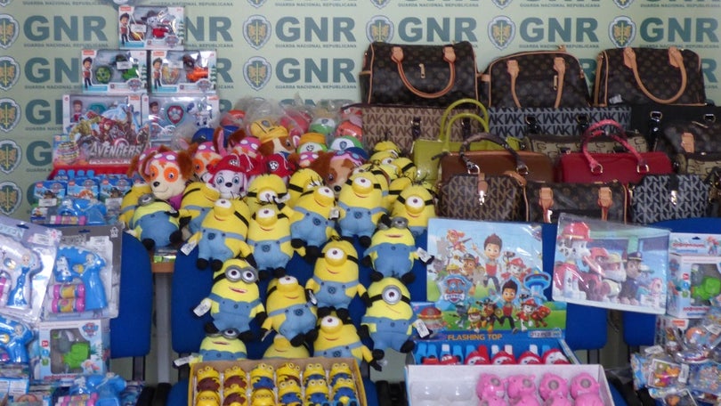 Imagem de GNR apreende material contrafeito no Funchal