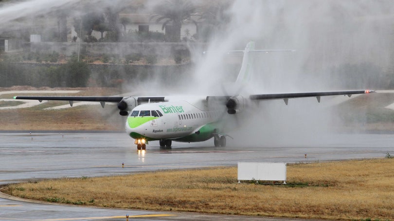Imagem de Binter com contrato prorrogado na rota Madeira-Porto Santo até fevereiro de 2024