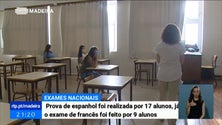 Imagem de 26 alunos da Madeira realizaram exames nacionais de francês e espanhol (Vídeo)