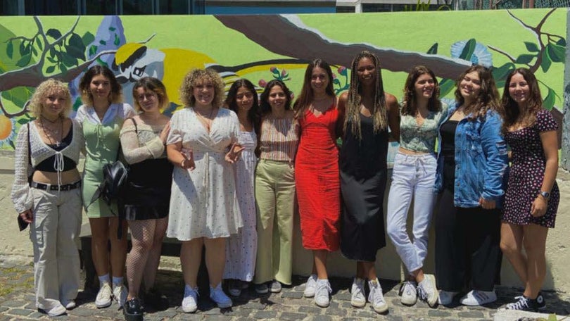 Imagem de Eco-Escolas criou «Muros com Vida» na secundária Francisco Franco