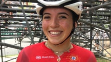 Imagem de Francisca Henriques de bronze no Mundial de Patinagem