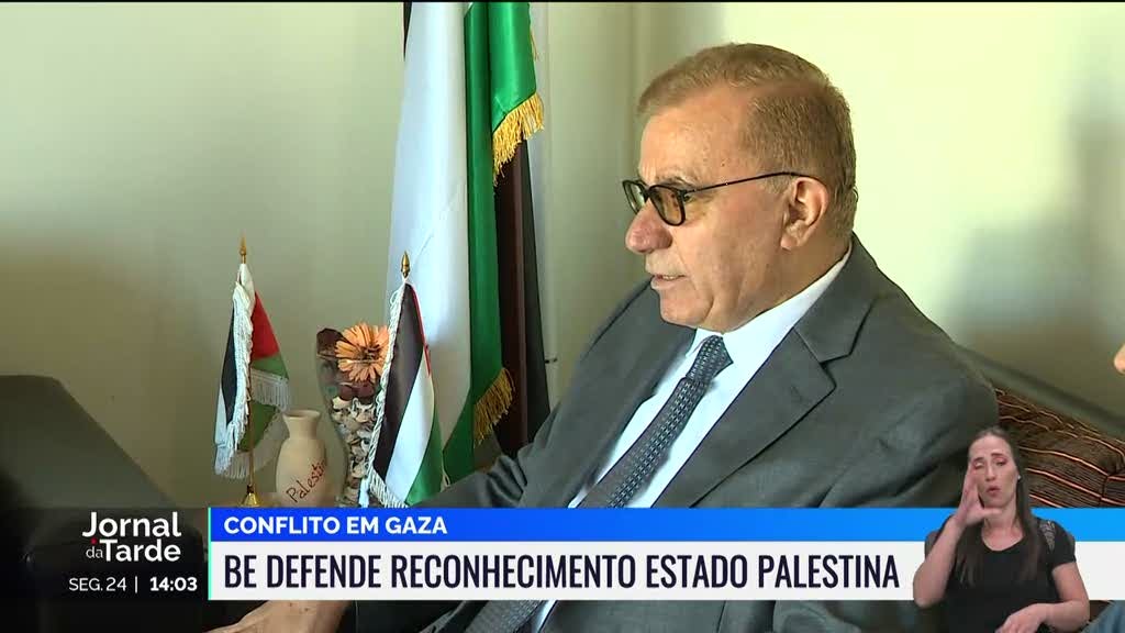 Embaixador palestiniano. "Espero que Portugal reconheça Estado"