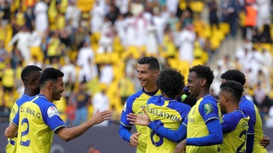 Ronaldo marcou e o Al Nassr goleou