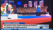 Imagem de Madeira soma vitórias em festival de música infantil (Vídeo)