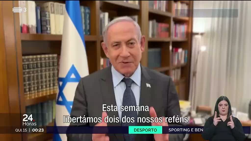 Benjamin Netanyahu rejeita proposta "delirante" do Hamas sobre tréguas