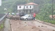 Imagem de Derrocada condiciona estrada em Machico