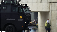 Imagem de Pelo menos 150 manifestantes já foram detidos