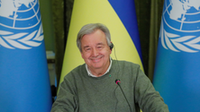 Imagem de Alemanha condena ataque russo contra Kiev com Guterres na cidade