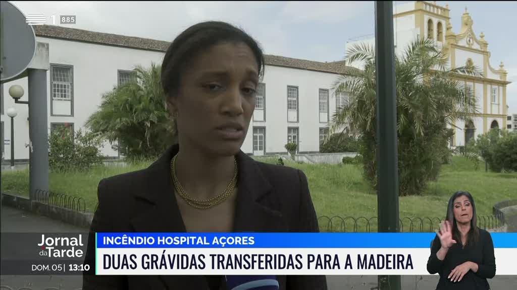 Incndio hospital. Secretria regional admite transferncia de grvidas para a Madeira