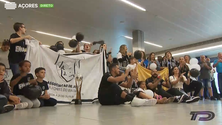 Imagem de Voleibol: Fonte do Bastardo recebida em festa (Vídeo)