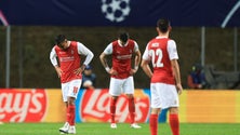 Imagem de Braga derrotado pelo Nápoles no regresso à fase de grupos da «Champions»