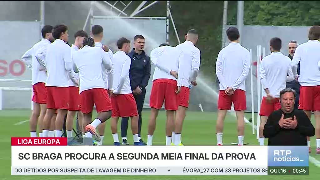 Liga Europa. Braga procura meias-finais em Sevilha