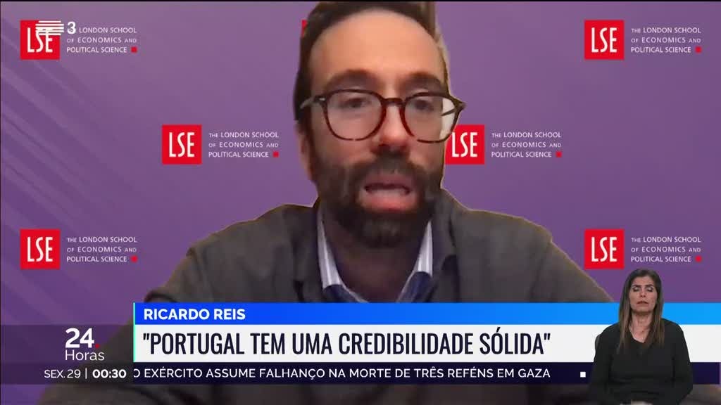 Economista Ricardo Reis diz que Portugal tem uma "credibilidade sólida"