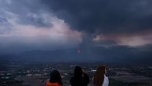 Imagem de Dióxido de enxofre do vulcão de La Palma chega a costa mediterrânica