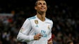 Imagem de Ronaldo melhor futebolista de 2017 nos Globe Soccer Awards