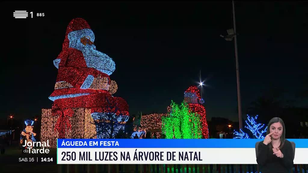 Águeda tem o maior Pai Natal do mundo