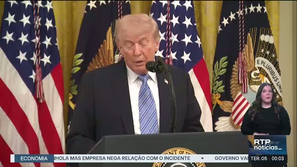 Trump garante descida no preço do petróleo apesar da tensão com o Irão