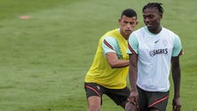 Imagem de Matheus e Leão foram novidades em treino da seleção